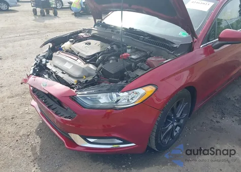 2018 Ford Fusion Se z USA, uszkodzony, nr VIN 3FA6P0HD9JR126541